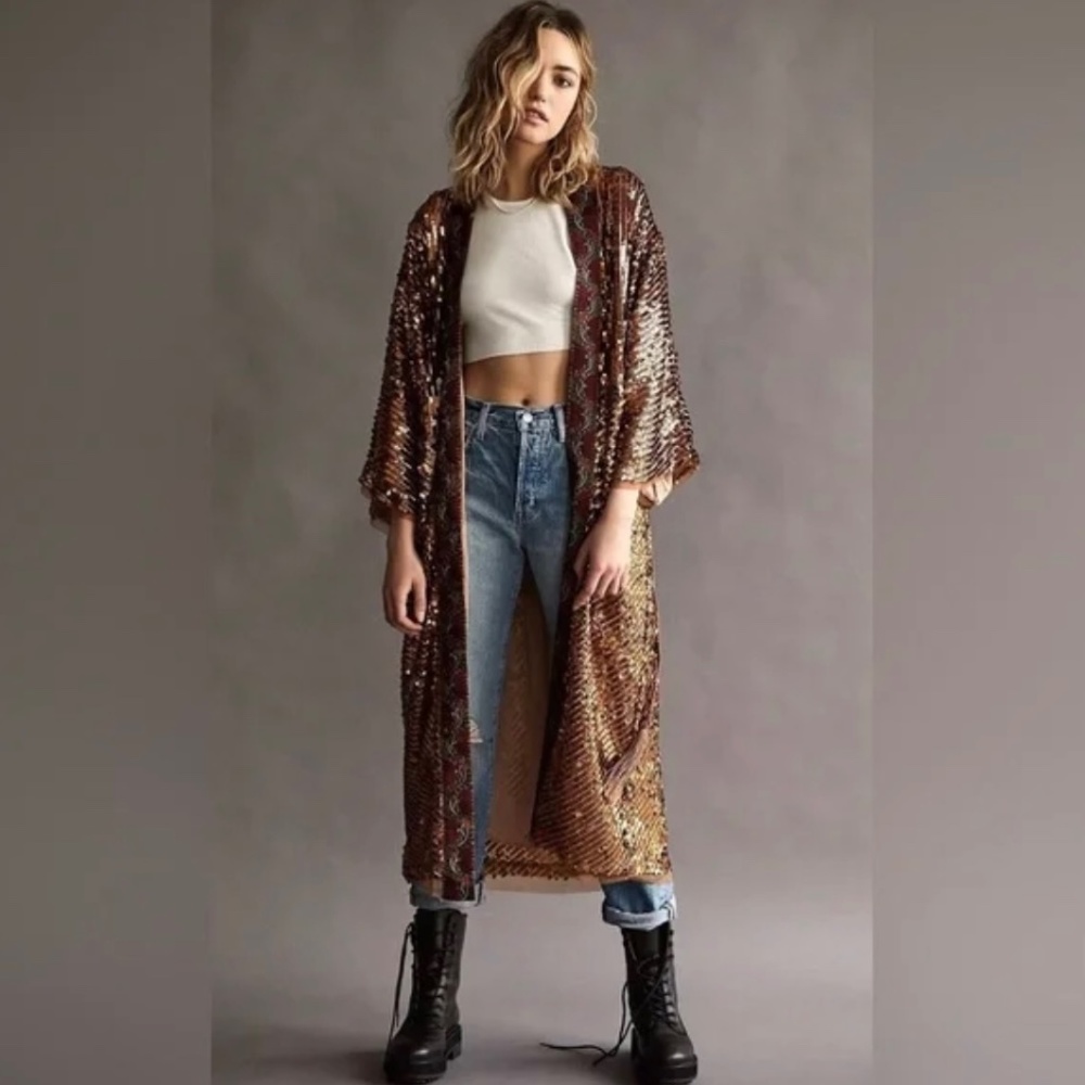 Free people Light Is Coming duster